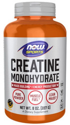 Now Foods Monohydrat Kreatyny Puder Kreatyna monohydrat 227 g