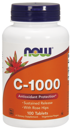 Witamina C 1000 mg o przedłużonym uwalnianiu (100 tabl.)