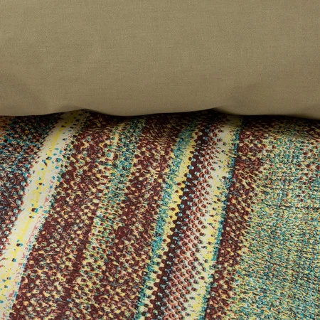 Komplet pościeli bawełnianej 220 x 200 cm, kolor rudy