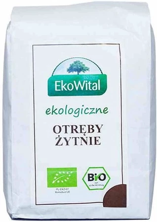 EkoWital − Otręby żytnie BIO − 500 g