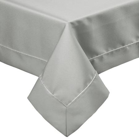 OBRUS MADELE 140 X 220 CM SREBRNY