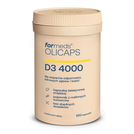 ForMeds Olicaps D3 4000 IU  - 120 kaps.