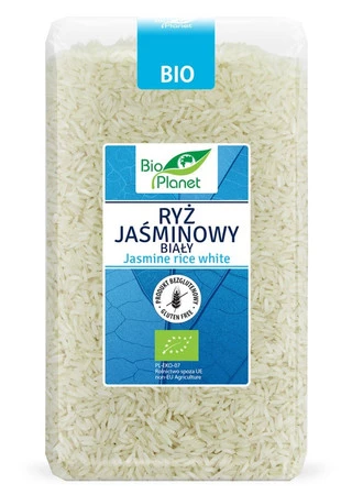 Zestaw 2x Bio Planet − Ryż jaśminowy biały BIO − 1 kg