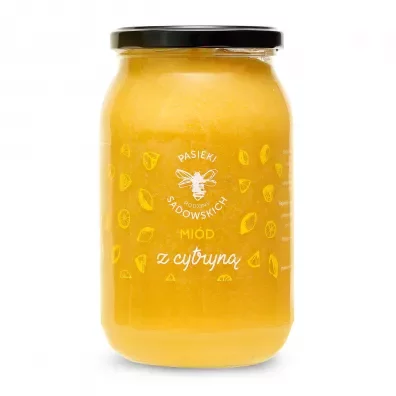 Pasieki Rodziny Sadowskich Miód z cytryną 1150g