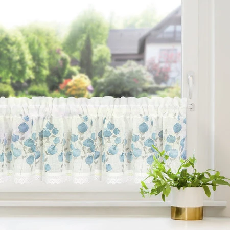 FIRANA GOTOWA POLA 150 X 30 CM BIAŁY