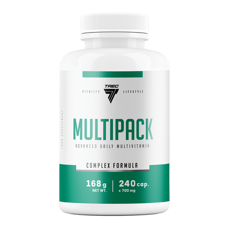 Trec MULTIPACK kompleks witamin i minerałów 240 kaps.