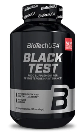 BioTech USA Black Test booster testosteronu 90 kaps.