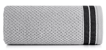 Ręcznik Madlen (04), 50 x 90 cm, Jasnosrebrny