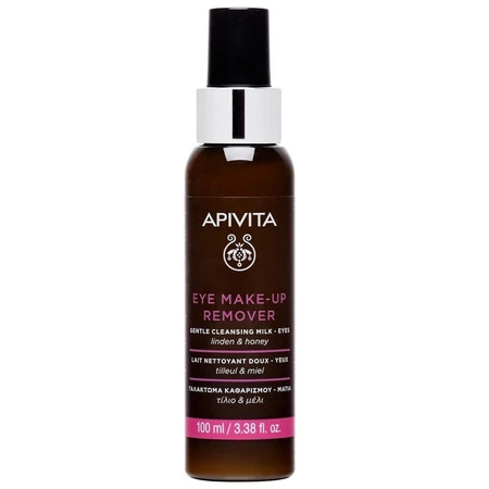 Eye Make-Up Remover Gentle Cleansing Milk delikatne mleczko do demakijażu oczu z miodem i lipą 100ml