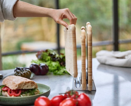 JJ-Zestaw 3 desek na stojaku 4el. Nest Bamboo