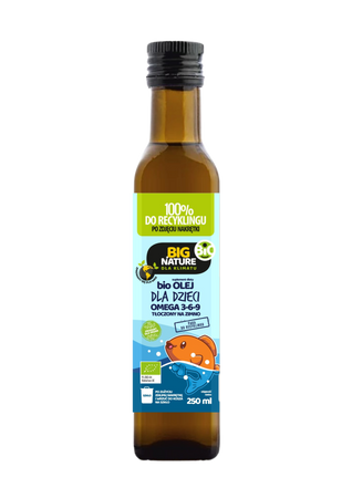 Big Nature Olej dla dzieci OMEGA 3-6-9 250 ml bio
