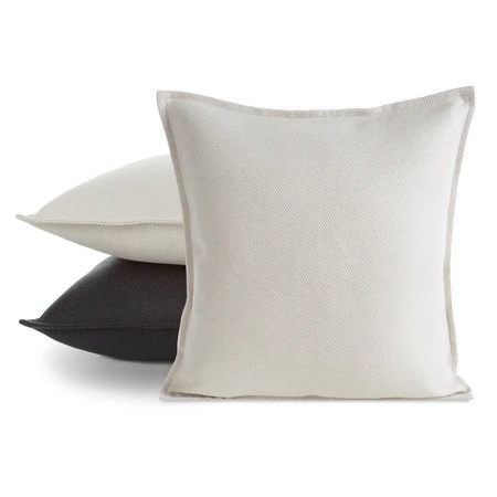 Poszewka dekoracyjna kremowa LUNA/ 45X45