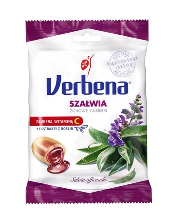 Verbena − Szałwia, cukierki ziołowe − 60 g