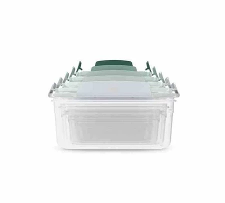 JJ - Zestaw 5 pojemników, Nest™ Lock Sage