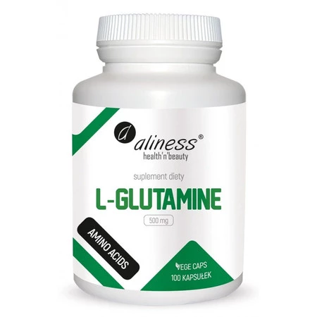 Aliness L-Glutamine 500 mg 100 kaps. vege