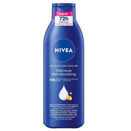 NIVEA BODY Mleczko 250ml odżywcze 80201