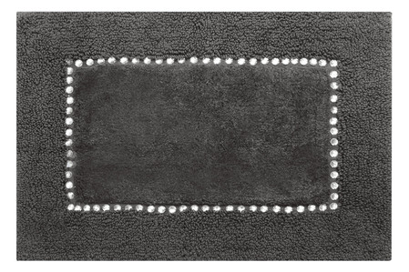 DYWANIK ŁAZIENKOWY CHIC 50 X 70 CM STALOWY