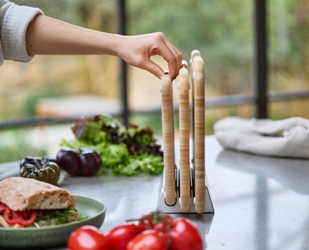JJ-Zestaw 3 desek na stojaku 4el. Nest Bamboo