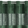 ZASŁONA GOTOWA MARGOT 140 X 250 CM CIEMNOZIELONY