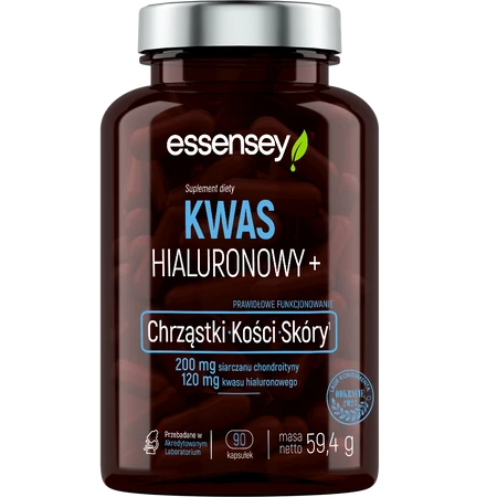 ESSENSEY KWAS HIALURONOWY+ 90 kaps.