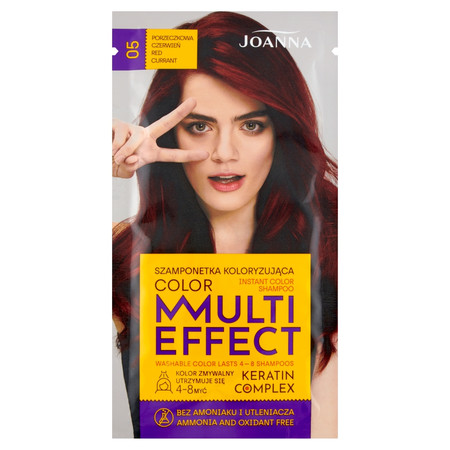 Multi Effect szamponetka koloryzująca 05 Porzeczkowa Czerwień 35g