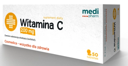 Medi pharm - Witamina C - 200 mg - 45 tab