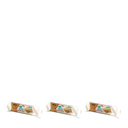 Zestaw: 3x SEZAMKI Z DODATKIEM MIODU BIO 25 g - CROC-CRAC (BIOVERI)