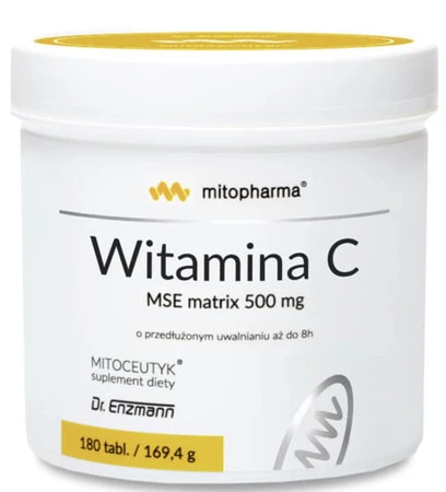 Mito-pharma Dr. Enzmann Witamina C MSE matrix 180 tabl.
