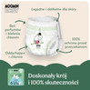 Muumi Baby, Jednorazowe pieluchomajtki ekologiczne dla dzieci, rozmiar 6 (12-20kg), 36 szt.
