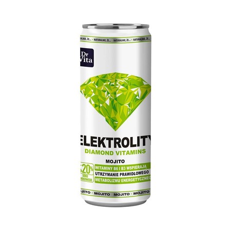 Dr Vita Elektrolity Diamond Vitamins napój 250 ml