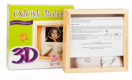 Odcisk Bobasa - Ramka na odcisk 3D