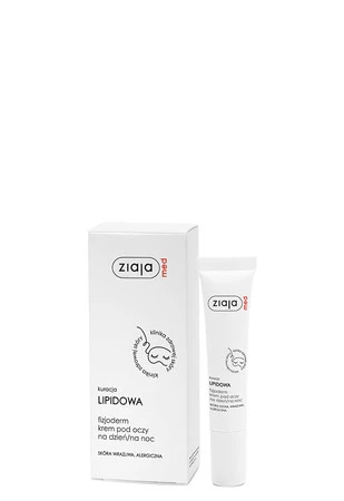 Ziaja Med, Lipidowa, Krem pod oczy − 15 ml