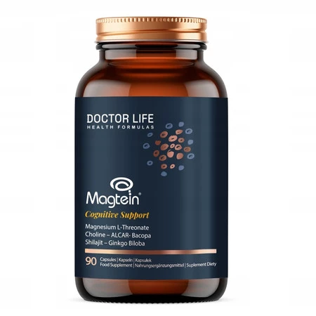 Doctor Life Magtein L-treonian magnezu Cognitive Support 90 kaps.