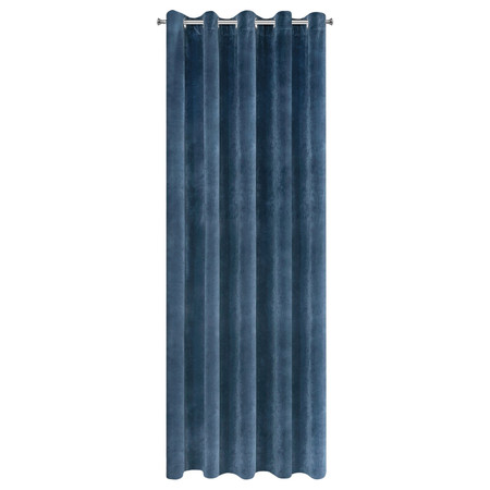 ZASŁONA GOTOWA VILLA 140 X 250 CM GRANATOWY