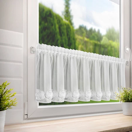 Firanka ROSES 40X150 T SZYFON