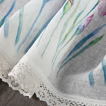 Firana gotowa Dolorez na Taśmie 150 x 60 cm, Biały