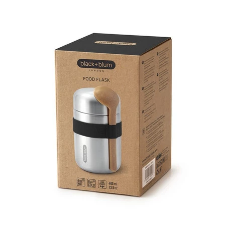 Black+Blum Termos obiadowy stalowy, czarny