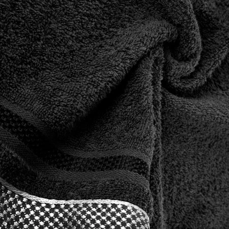 Ręcznik Abbie (11), 40 x 60 cm, Czarny