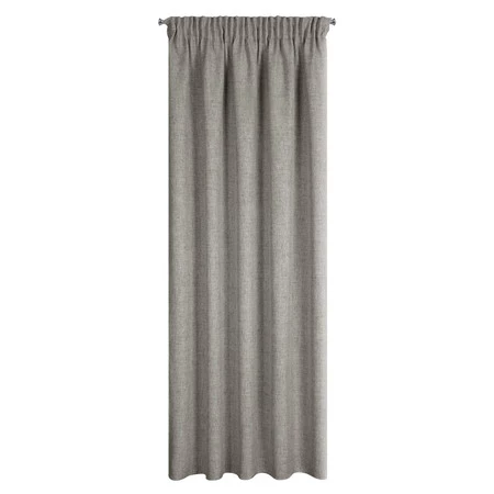 ZASŁONA GOTOWA JULA2 NA TAŚMIE 140 X 270 CM CIEMNOBEŻOWY