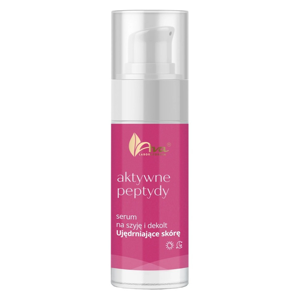 Aktywne Peptydy serum na szyję i dekolt ujędrniające skórę 30ml - Nabea.pl