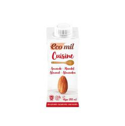 EcoMil − Krem do gotowania z migdałów bezgl. BIO − 200 ml