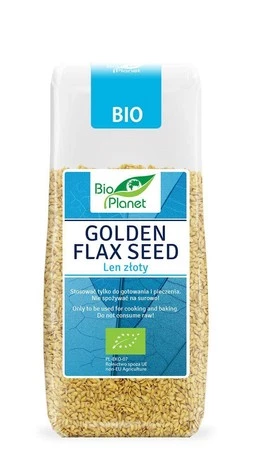LEN ZŁOTY BIO 200 g - BIO PLANET