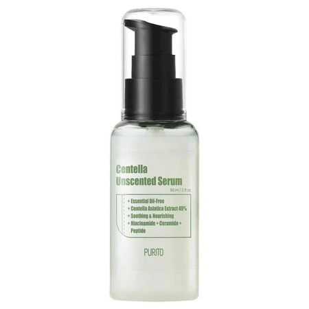 Purito Centella Unscented Serum regenerujące serum z ekstraktem z wąkroty azjatyckiej 60ml