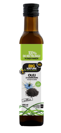 Big Nature Olej z czarnuszki 500 ml