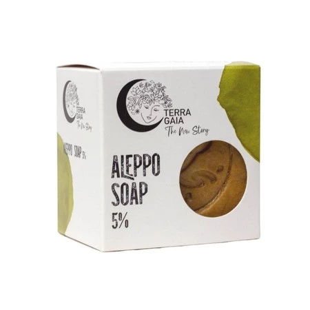 Terra Gaia, Mydło Aleppo 5%, 190g