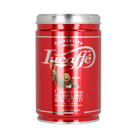 Lucaffe kawa ziarnista Classic 250g puszka