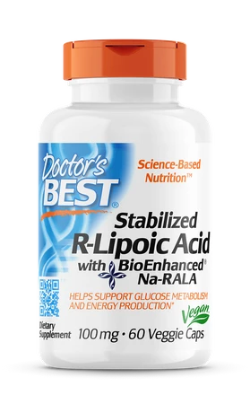 R-Lipoic Acid with BioEnhanced Na-RALA (60 kaps.)