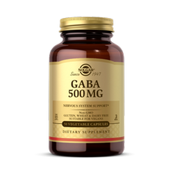 Solgar GABA 500 mg na spokojny sen 50 kaps.