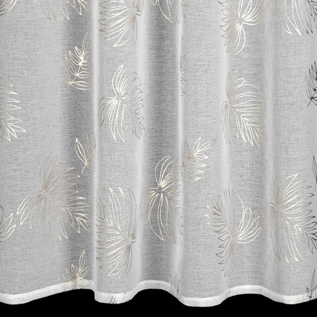 FIRANA GOTOWA CAPRI 140 X 250 CM BIAŁY
