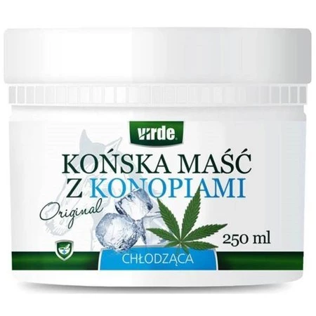 Virde Końska Maść Z Konopiami Chłodząca 250Ml